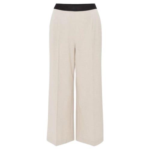 Malma Stijlvolle Broek Opus , Beige , Dames