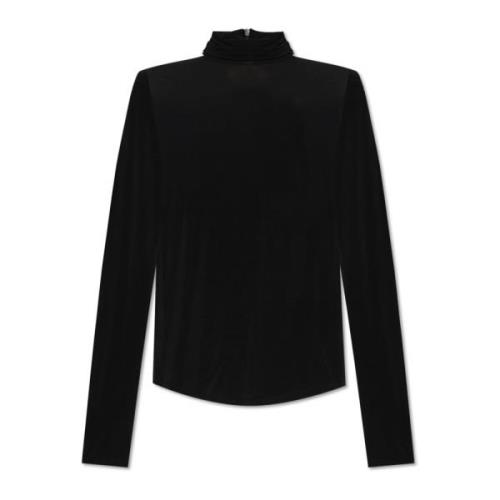 Turtleneck top `Yoyela` Isabel Marant , Black , Dames