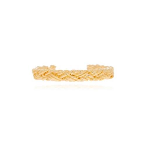 Zilveren armband Bottega Veneta , Yellow , Dames