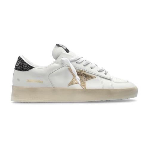 Sneakers Stardan Met Kraag En Veters Golden Goose , White , Dames