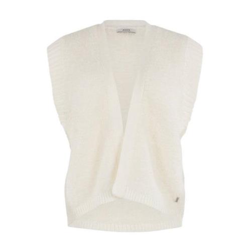 Stijlvolle Gilet Anna Van Toor , Beige , Dames