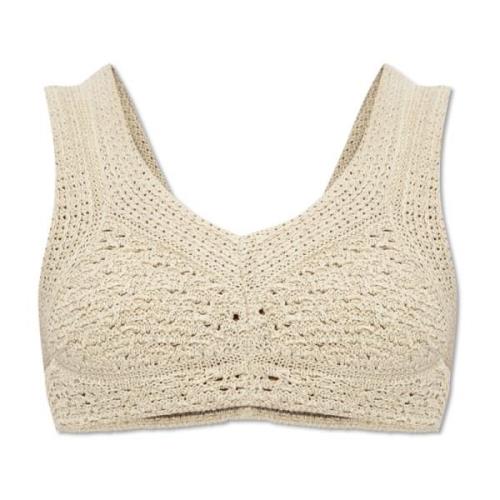 Gehaakte top Bottega Veneta , Beige , Dames