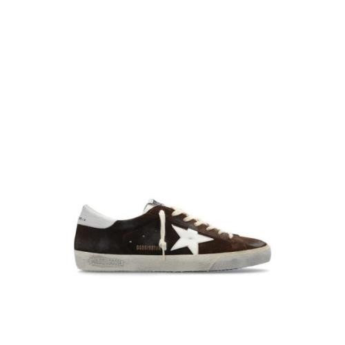 Sportschoenen Super-Star Classic Met Lijst Golden Goose , Brown , Here...