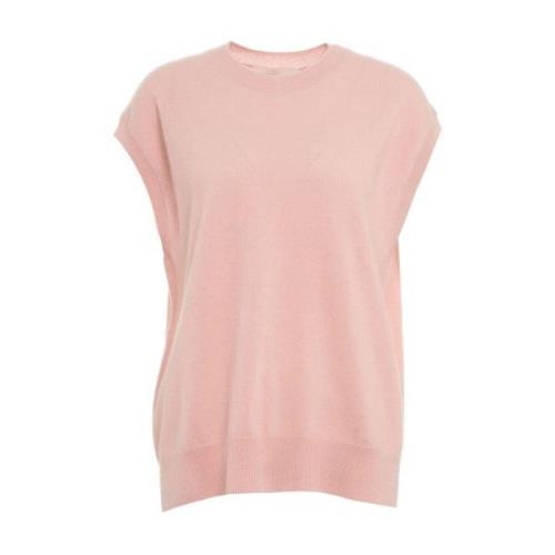 Roze Gebreide Trui Aw24 Crush , Pink , Dames