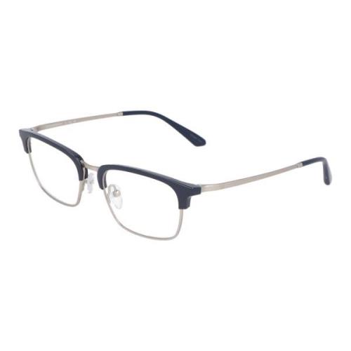 Vierkante Metalen Frame Bril Emporio Armani , Gray , Unisex