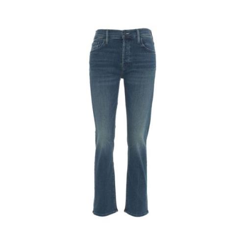 Blauwe Jeans Aw24 Dameskleding Mother , Blue , Dames