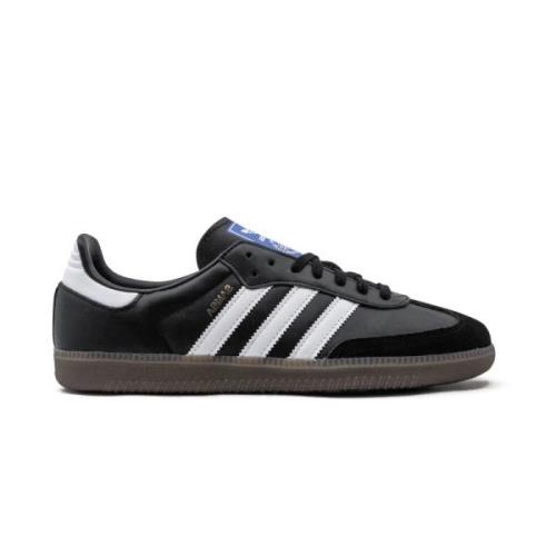 Samba Black Gum OG Retro Schoenen Adidas , Black , Heren