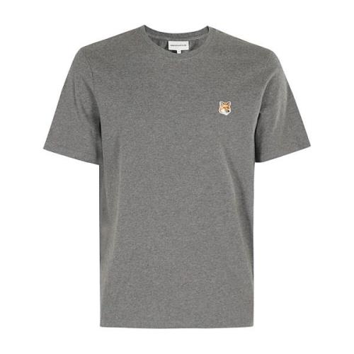 Fox Head Patch T-shirt Maison Kitsuné , Gray , Heren