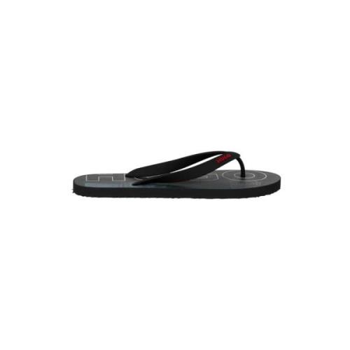 Modieuze Slippers voor Zomer Hugo Boss , Gray , Heren