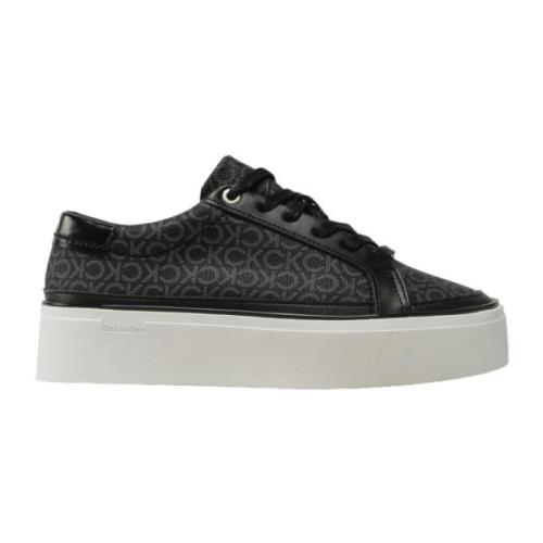 Lage Sneakers Calvin Klein , Black , Dames