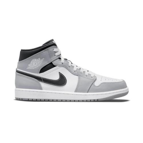 Anthracite Mid Top Sneakers Jordan , Gray , Heren