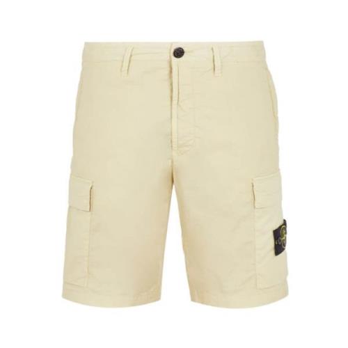 Cargo Bermuda Shorts L0803 Stone Island , Beige , Heren