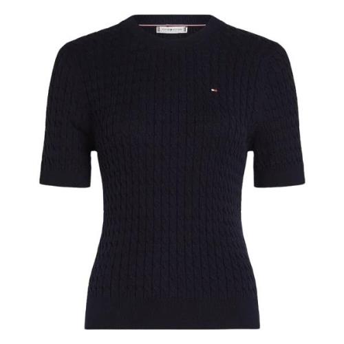 Ronde hals trui Desert Sky Tommy Hilfiger , Blue , Dames