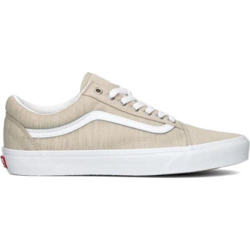 Lage Sneakers Old Skool Men Vans , Beige , Heren