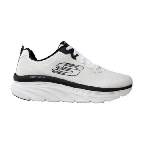 Lage Sneakers Skechers , White , Dames