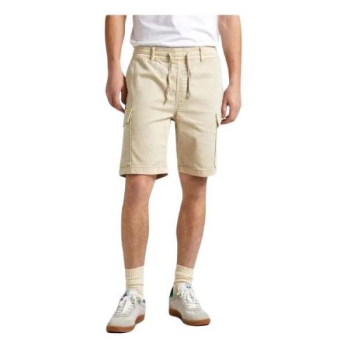 Gymdigo Cargo Short Shorts Pepe Jeans , Beige , Heren