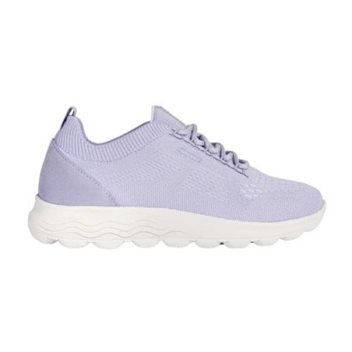 Lage Sneakers Geox , Purple , Dames