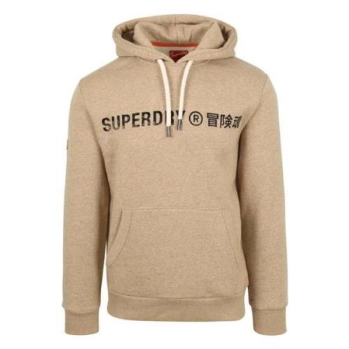 Hoodie Superdry , Beige , Heren