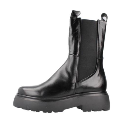 Stijlvolle Chelsea Boots voor heren Mjus , Black , Dames