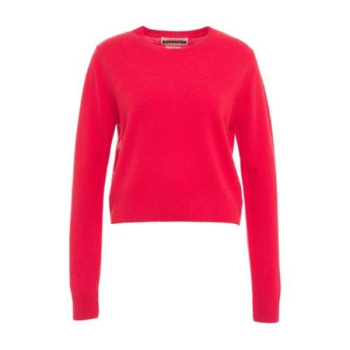 Rode Gebreide Trui Aw24 Crush , Red , Dames