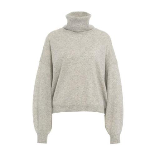 Grijze Gebreide Trui Aw24 Crush , Gray , Dames