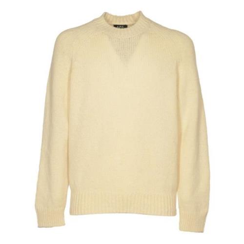 Beige Harris Sweater A.p.c. , Beige , Heren