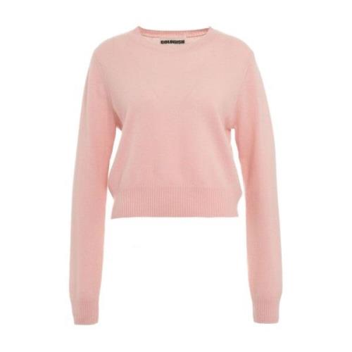 Roze Gebreide Trui Aw24 Crush , Pink , Dames