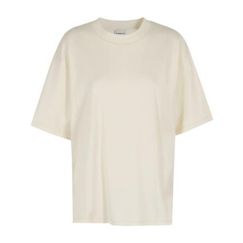 Casual Katoenen T-Shirt Birgitte Herskind , Beige , Dames