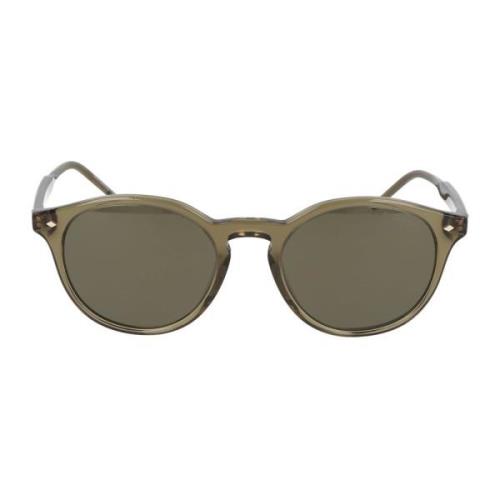 Ronde Acetaat Zonnebril Model AR 8211 Armani , Green , Unisex