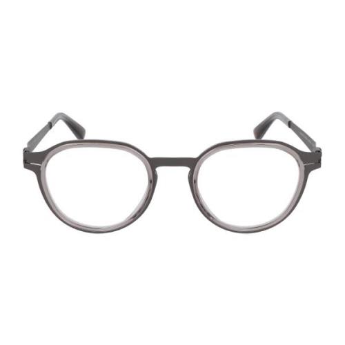 Moderne ronde metalen montuurbril Mykita , Gray , Unisex