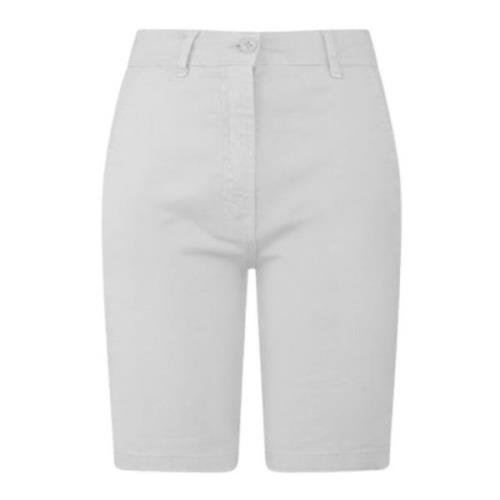 Witte Shorts Lente Zomer 2022 BomBoogie , White , Dames