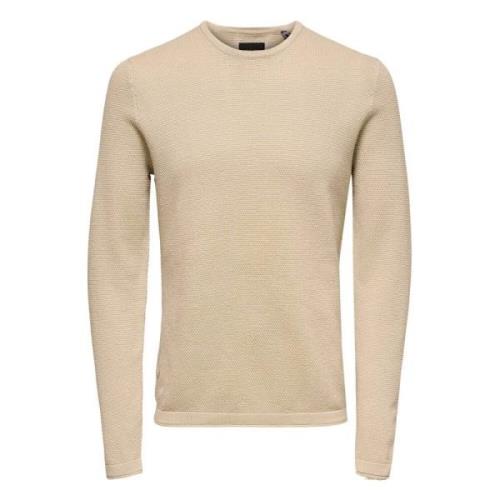 Trui Only & Sons , Beige , Heren