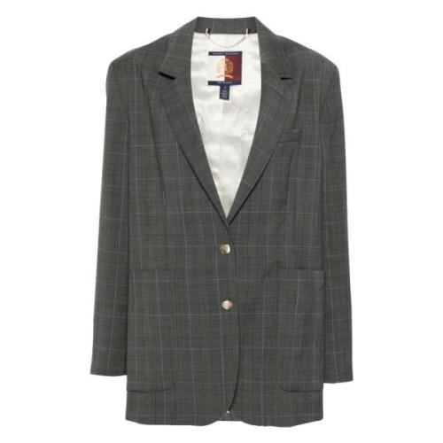 Heather Club Blazer Tommy Hilfiger , Gray , Dames