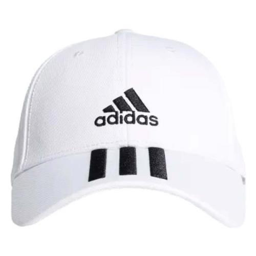 Baseball Twill 3 Cap Adidas , White , Unisex