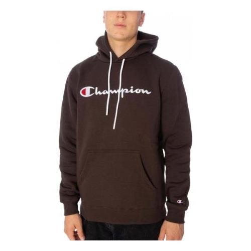 Hoodie Champion , Brown , Heren