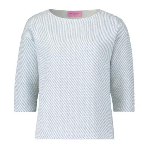 Gestreept Jacquard Sweatshirt Betty Barclay , Multicolor , Dames