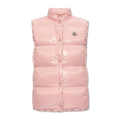 Badia Vest Moncler , Pink , Dames