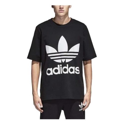 AC Boxy T-shirt Adidas , Black , Heren