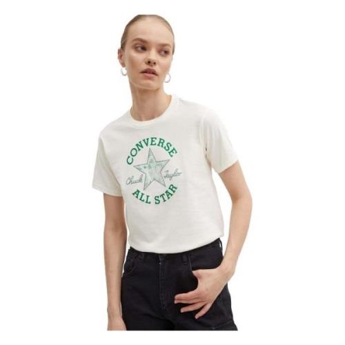 Chuck Patch Infill Tee T-shirt Converse , White , Dames