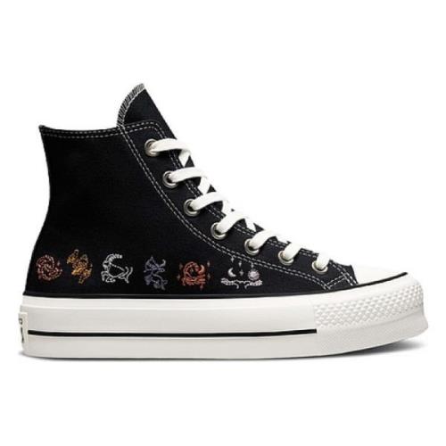 Ctas Lift HI Sneakers Converse , Black , Dames