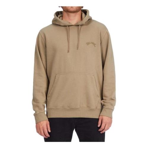 Gewassen hoodie Billabong , Brown , Heren