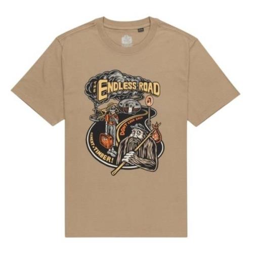 Timber T-shirt Element , Brown , Heren