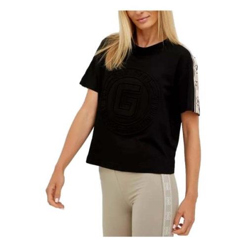 Italiaanse Modegalerij T-shirt Guess , Black , Dames