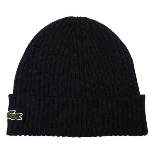 Bonnet Wool Cap Lacoste , Blue , Unisex