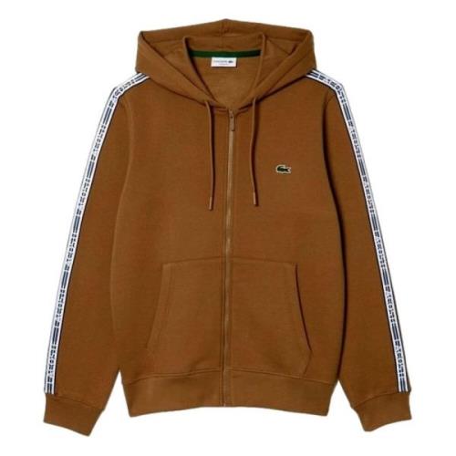 Hoodie Lacoste , Brown , Heren