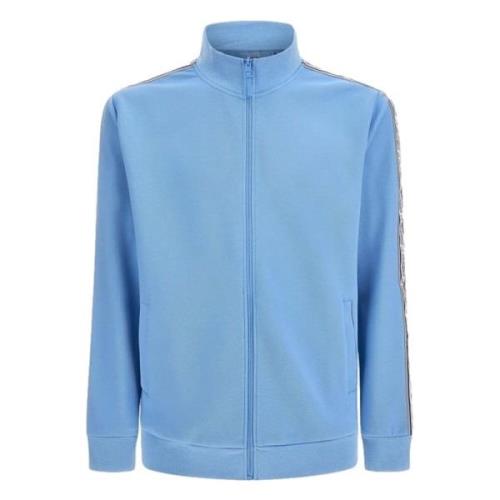 Darrel Track Jacket Hoodie Guess , Blue , Heren