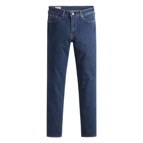 511 Slim Fit Medium Denim Lange broek Levi's , Blue , Heren