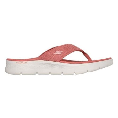 Go Walk Flex Sandalen Skechers , Red , Dames