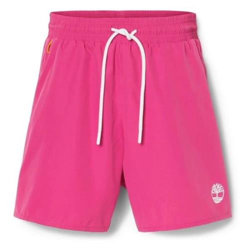 Solid Swim Swimsuit Timberland , Pink , Heren