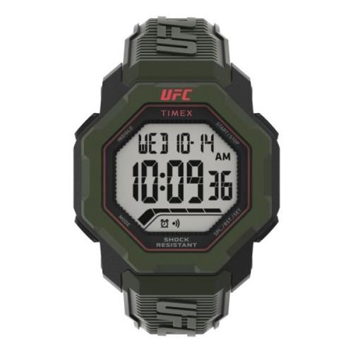 UFC Knockout Digitaal Horloge Timex , Green , Heren